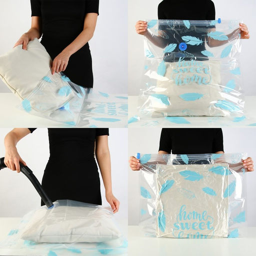 Вакуумный пакет для хранения Sweet home, 60×80 см