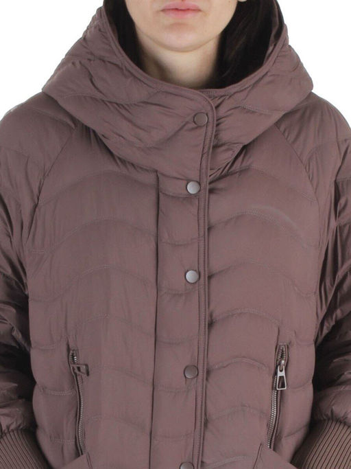 H-8912 BROWN Куртка пуховая женская