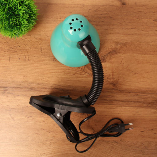 Светильник настольный на прищепке зеленый / 108BXIAO-3 / Ex27 /уп 70/ - ГалеонТрейд фото 6