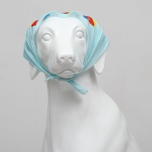 Платок для животных С днём рождения, 15 х 12 х 1 см, голубой - Пижон фото 6