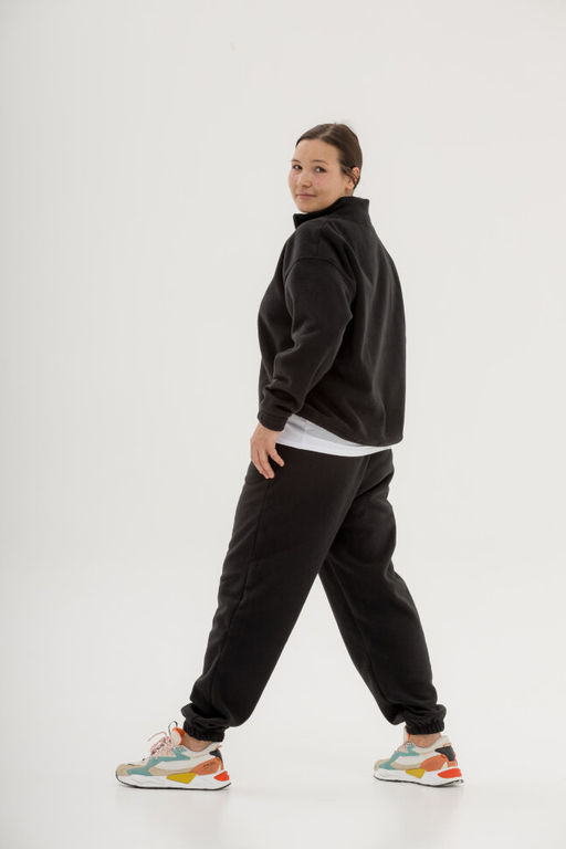 Костюм из флиса антипиллинг премимум качество,, черный - Knitka wear фото 4