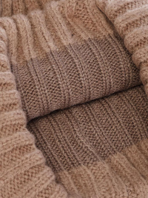Шапка жен. шерсть+акр LB-A53055 taupe - Labbra фото 4