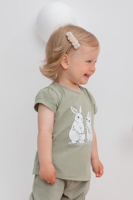 КР 302260/оливковый хаки к435 фуфайка д/дев яс