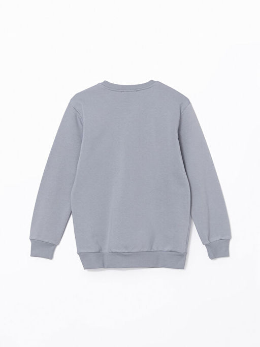 Bisiklet Yaka Erkek ?ocuk Sweatshirt - Waikiki фото 3