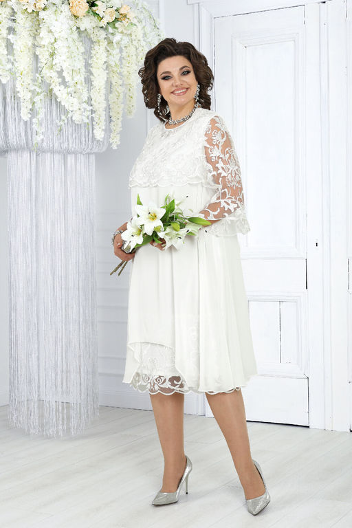 Платье Ninele 7431-Р темно-синий - Mira fashion фото 1277