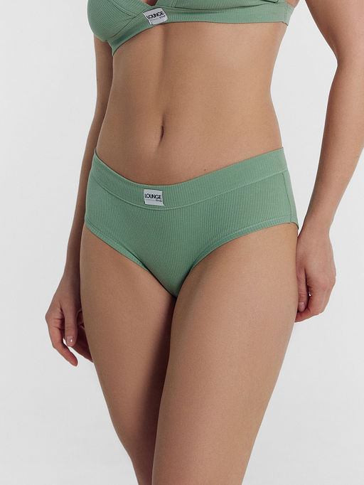 Цена за 2 штуки! Трусы женские слипы в зеленом цвете - Mark formelle фото 2