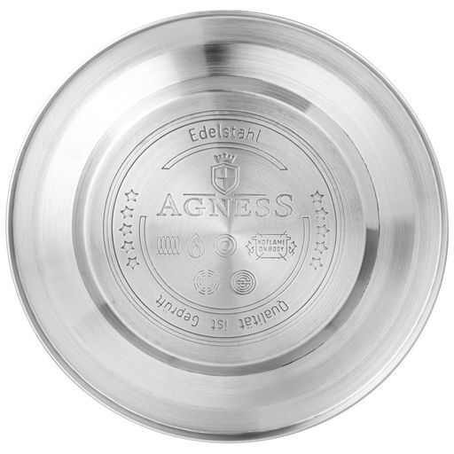 ЧАЙНИК AGNESS СО СВИСТКОМ 2,5 Л, BROWN, ИНДУКЦИОН. ДНО  фото 4