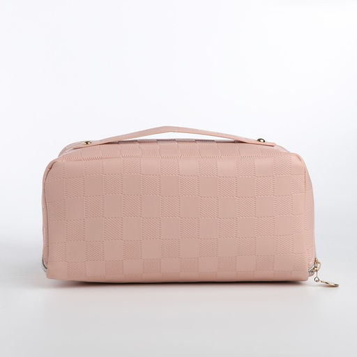 Косметичка-сумка на молнии, цвет розовый - Simaland фото 2