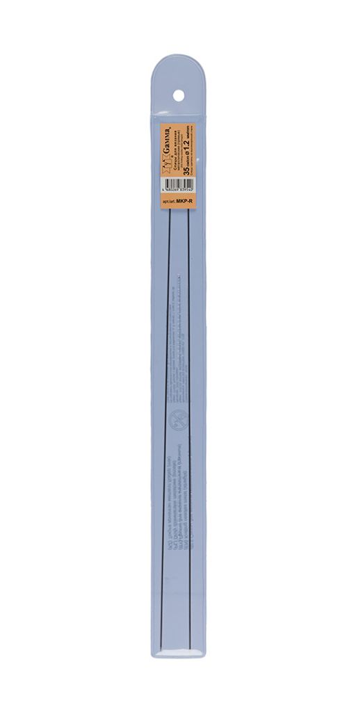 Спицы GAMMA прямые MKP-R сталь d 1.2 мм 35 см 2 шт под никель