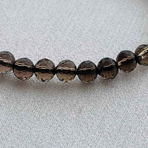 Браслет из Раухтопаза, 5,5 мм, Бразилия