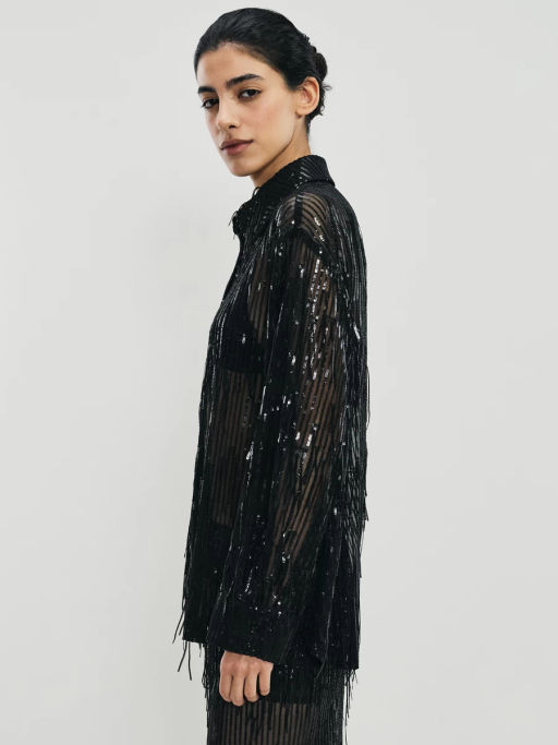 Блузка с пайетками / Zarina