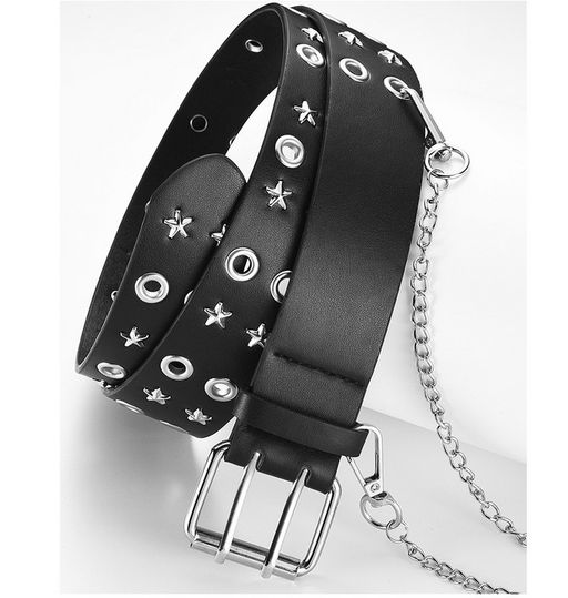 Ремень BL-1272-Black - Ferro фото 2