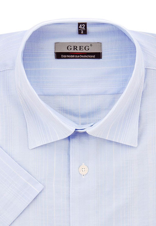 Сорочка мужская короткий рукав GREG Gb211/309/320/Z