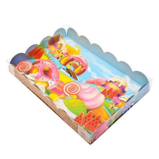 Коробка для печенья «Сладкая долина», 22×15×3 см 5 шт.