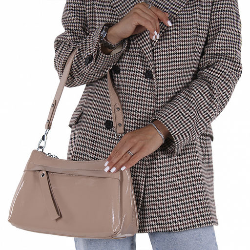 Сумка 0944CQ apricot Polina&Eiterou