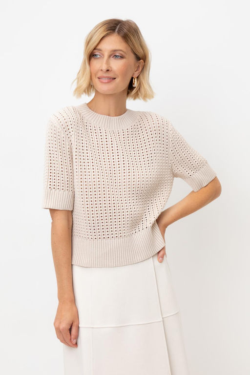 ЕВ 30220/телесный джемпер жен