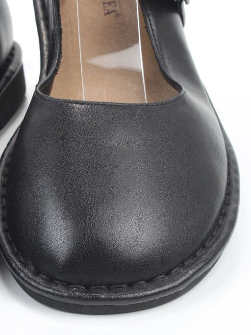 06-DLG27-1 BLACK Туфли женские (натуральная кожа)