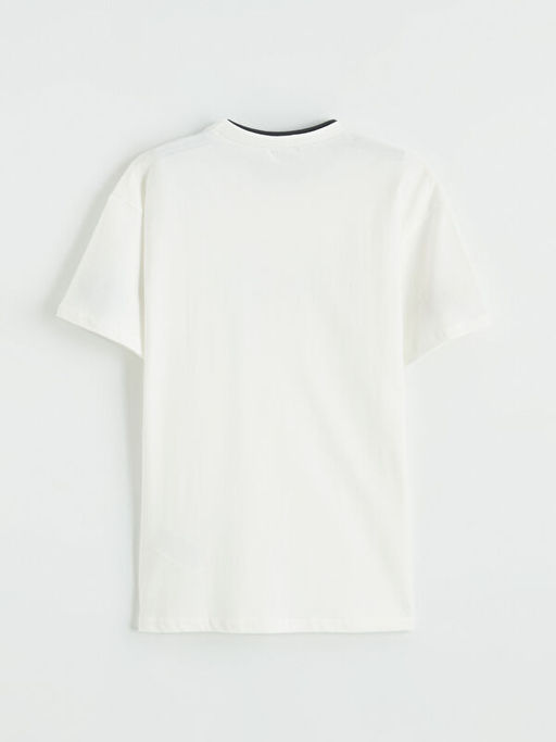 Bol Fit Manhattan Bask?l? Erkek ?ocuk Ti??rt