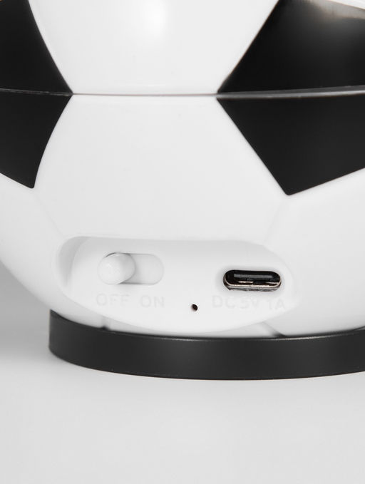 Ночник подставка под телефон "Футбольный мяч" 4хLED 3Вт 5V USB АКБ 2 режима 9,5х12,5х10 см   1091621