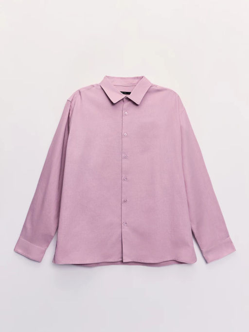 Рубашка с добавлением льна ZR2605043013-97 / Zarina  фото 8