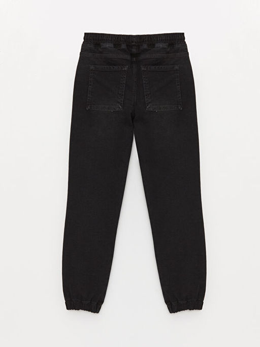 Slim Fit Beli Lastikli Erkek ?ocuk Jean Jogger Pantolon - Waikiki фото 2