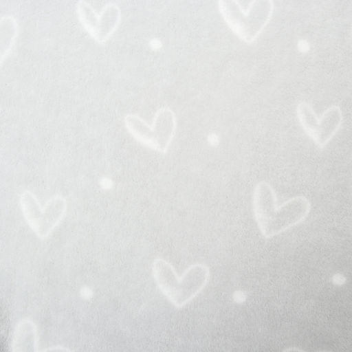 Плед Этель. Сердечки, 180?200 см, корал-флис  фото 10