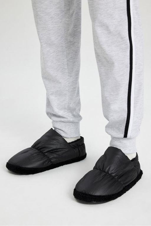 Мужские тапочки на плоской подошве - Defacto фото 8