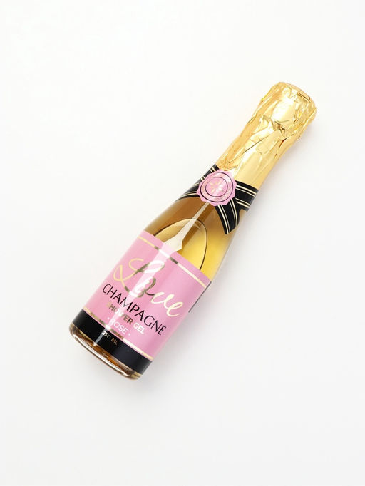 Набор Love Champagne, гель для душа во флаконе шампанское и бомбочка для ванны