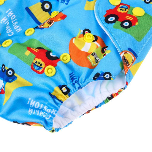 Многоразовый подгузник Транспорт - Крошка я фото 4