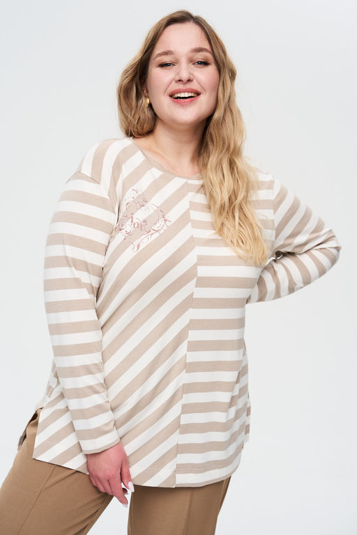 Лонгслив Фросси бежевый - Intikoma фото 5