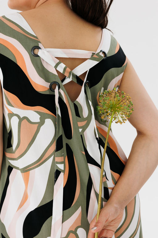 Сарафан ANELLI 1472.2 омут  фото 3