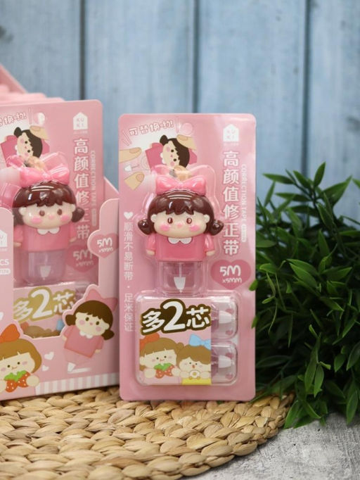 Корректор "Girlfriend", pink + 2 сменных блока