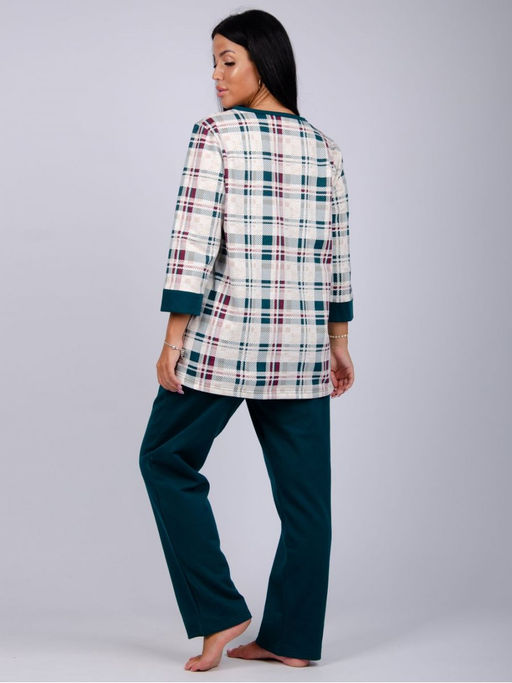 Пижама, домашний костюм ДК-188-изумруд - Ihomelux фото 3