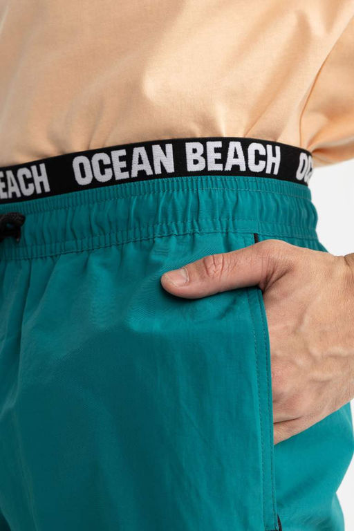 Укороченные шорты для плавания с принтом Andy - Defacto фото 6