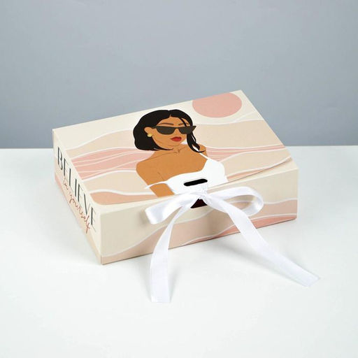 Коробка подарочная складная, упаковка, «GIRL», 16.5 х 12 х 5 см