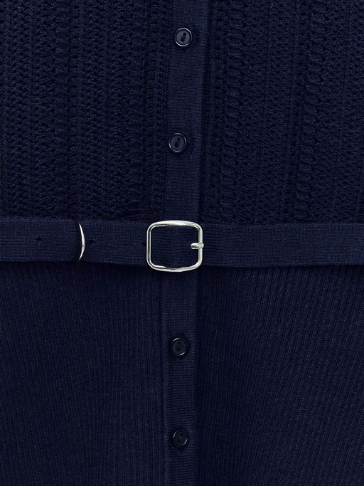 Приталенный кардиган с поясом / Zarina  фото 10