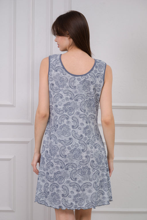 Ночная сорочка из кулирки Белоснежка огурчик - Амадэль фото 11