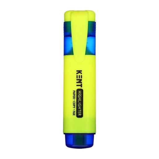 Цена за 4 шт. Маркер-текстовыделитель Calligrata, скошенный наконечник, узел 5 мм, жёлтый