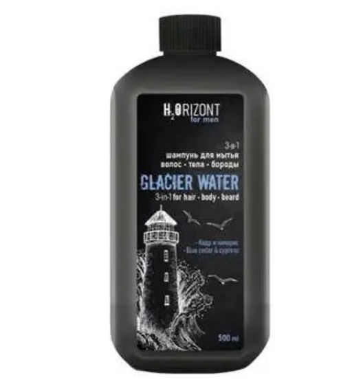 ВИЛСЕН /FH2O-209/ GLACIAR WATЕR Шампунь 3 в 1 для волос, тела и бороды - Vilsengroup фото 2