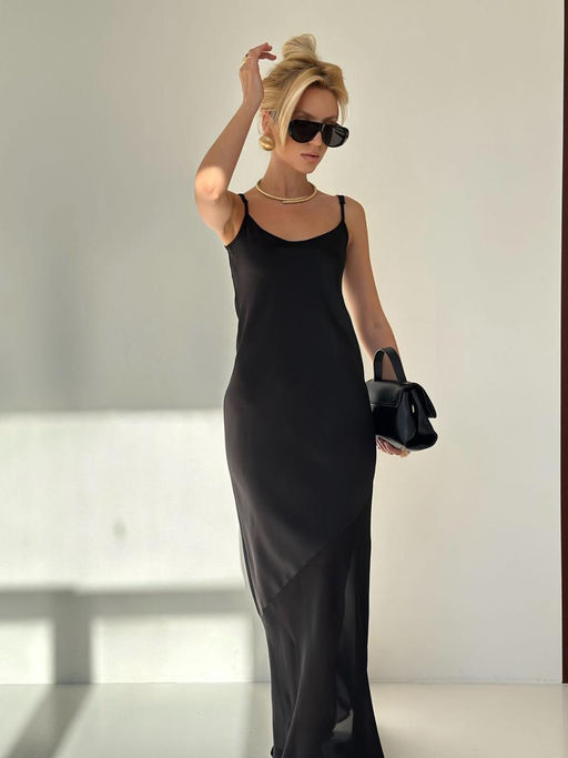 Платье #БШ2879, чёрный - Dommod фото 8