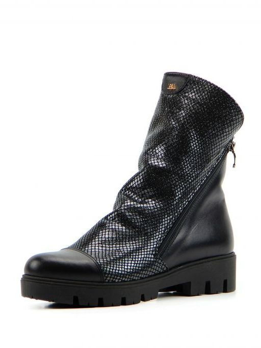 Ботинки EDART 233.sandra.black-eng/шерсть