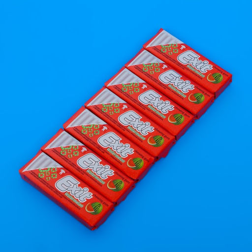 Жевательная резинка EXIT без сахара с арбузом, 7 драже в пачке, спайка, 94.5 г - Simaland фото 2