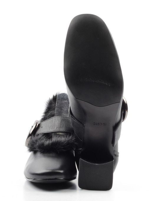 03-N18116P-2 BLACK Полуботинки женские (натуральная кожа) - Фабричный китай фото 14