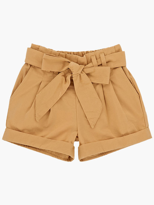 Шорты для девочки с поясом UD 4685 т.хаки - Mini maxi фото 12