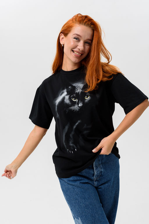 8506/1 Футболка женская оверсайз - Натали фото 191