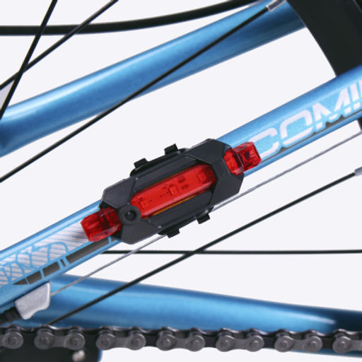 Фонарь задний COMIRON TA15 корпус: пластик, IPX4; свет: COB(5LED), 30lm; USB; четыре режима, OPP. АКЦИЯ/уп 100/600/ - Галеонтрейд фото 7