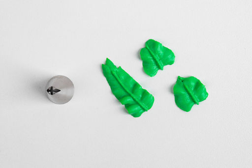 S-CHIEF SHF-0094 Кондитерская насадка d основания 18 мм нержавеющая сталь 1 шт № 11 листья