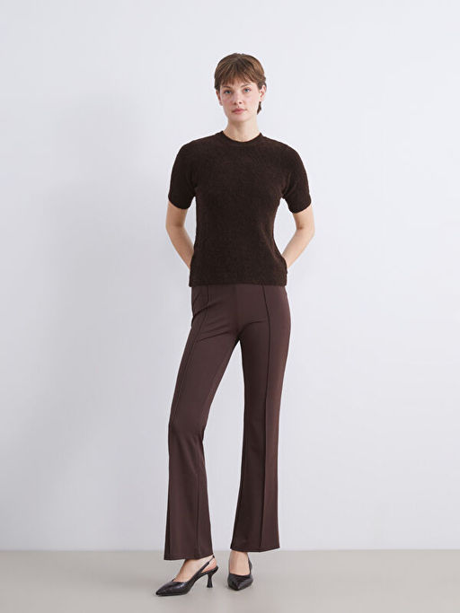 Beli Lastikli ?spanyol Pa?a Kad?n Tayt Pantolon