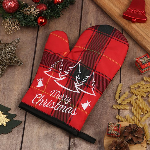 Варежка «Доляна» Christmas, меняй, 26×16 см, 100% п/э