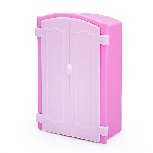 Набор мебели для кукол "Спальня"  4 предмета (европодвес)